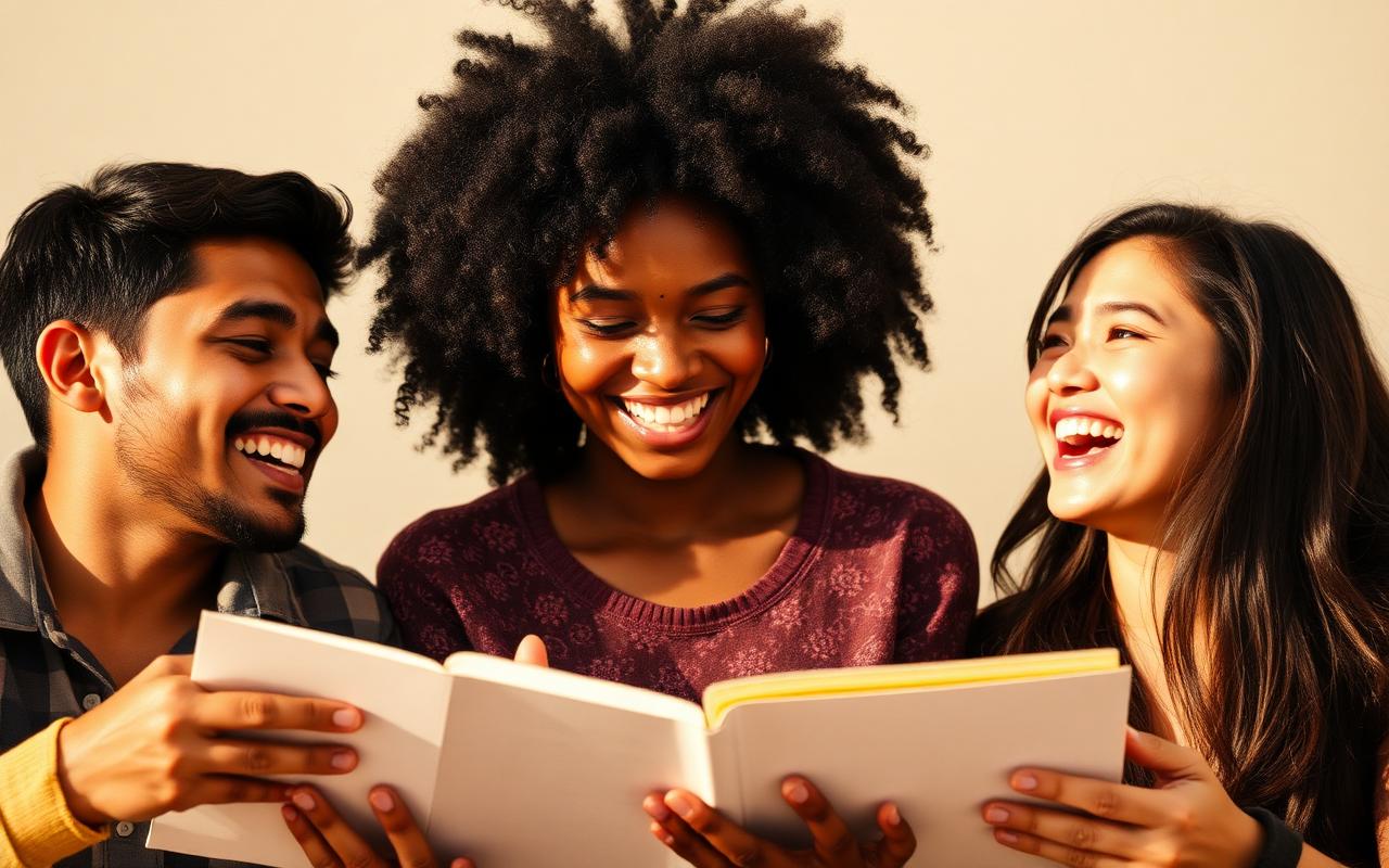 A community of students celebrating together